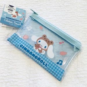 Sanrio Cinnamoroll mini coin / ID zipper pouch